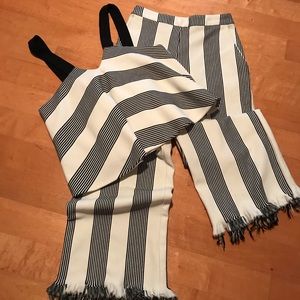 English Factory Striped Two Piece Set